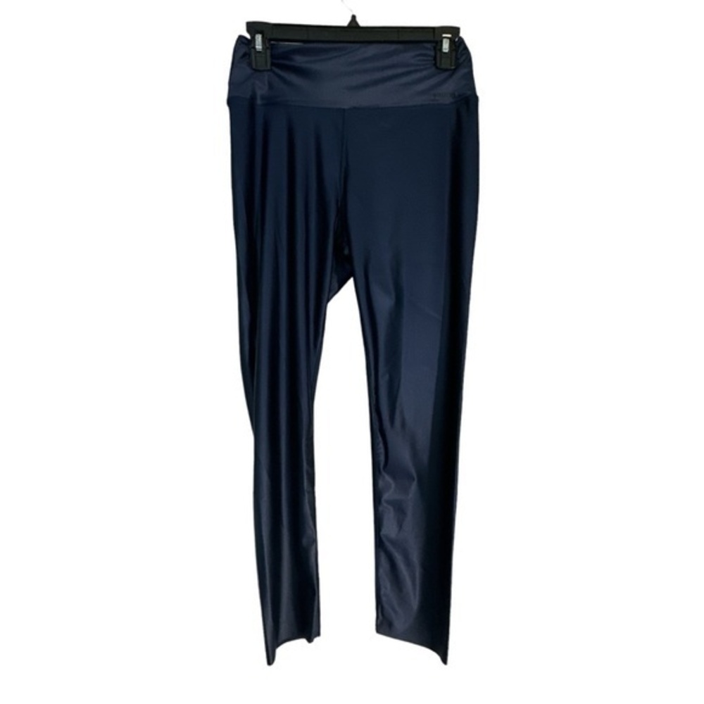 Women's Athleisure Birdie Bee BB Navy Leggings Yoga Band Size Large EUC #1445
